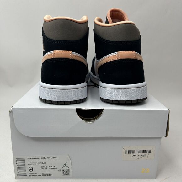 Nike Shoes Air Jordan 1 Retro Mid SE “Peach Mocha” 2023 - Picture 4 of 5